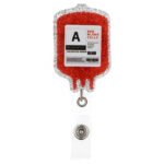 A Blood Bag Badge