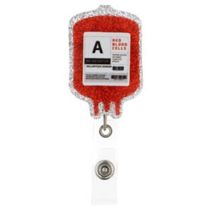 A Blood Bag Badge
