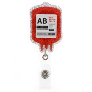 AB Blood Bag Badge