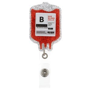 B Blood Bag Badge