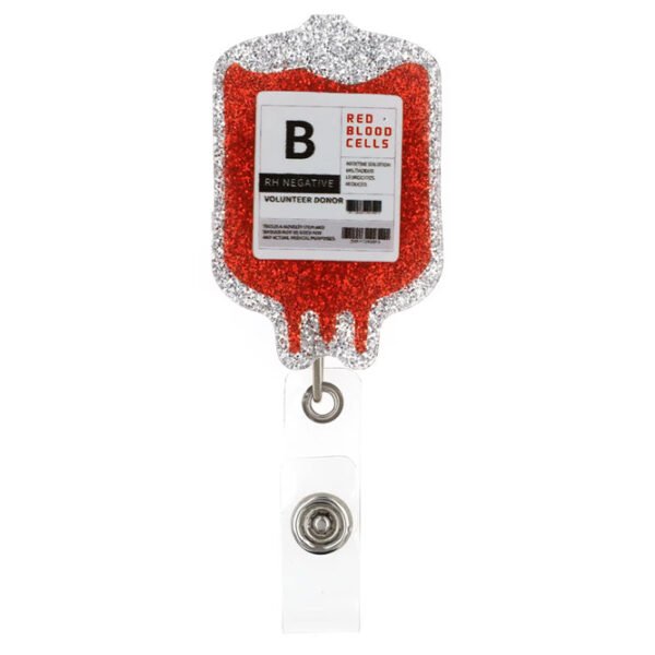 B Blood Bag Badge