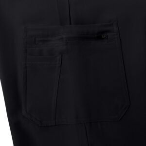 Men's Black Straight Pants - Image 6