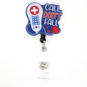Call Don't Fall Badge