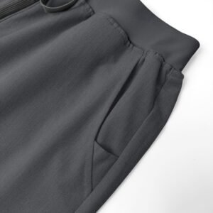 Men's Dark Gray Straight Pants - Image 5