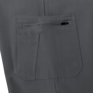 Men's Dark Gray Straight Pants - Image 4