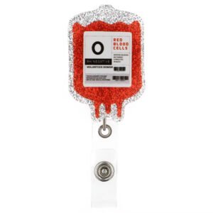 O Blood Bag Badge