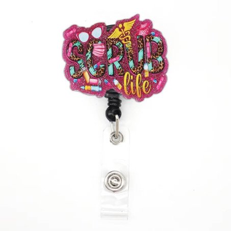 Scrub Life Badge