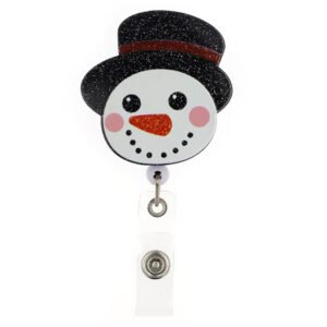 Snowman Head Badge