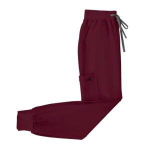 Men's Burgundy Jogger Pants - Image 2