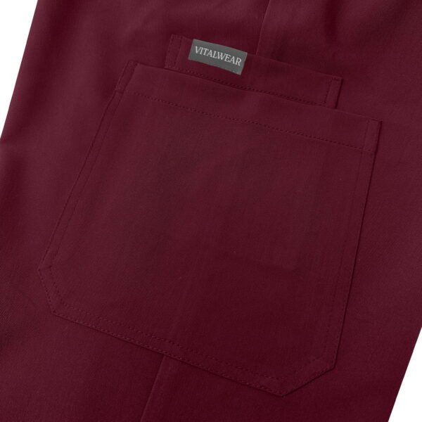 Men's Burgundy Jogger Pants 2