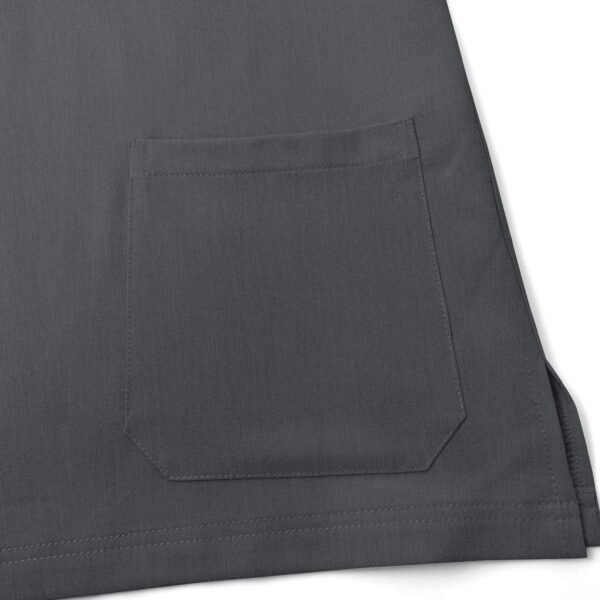 Men's Dark Gray V-Neck Top 3