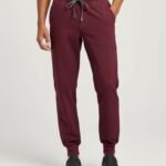 Men’s Jogger Pants Burgnundy