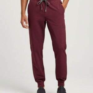 Men’s Jogger Pants Burgnundy