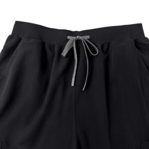 Men's Black Straight Pants - Image 5