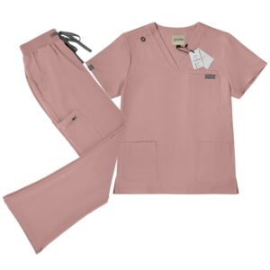 VITALSET WOMEN'S V-NECK AND FLARE PANTS - Image 5