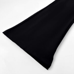 Women's Black Flare Pants - Image 6