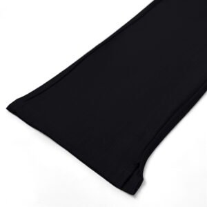 Women's Black Straight Pants - Image 6