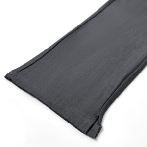 Women's Dark Gray Straight Pants - Image 3