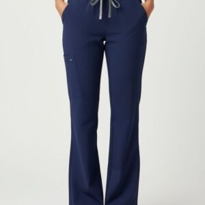 Women’s Flare Pants Navy Blue