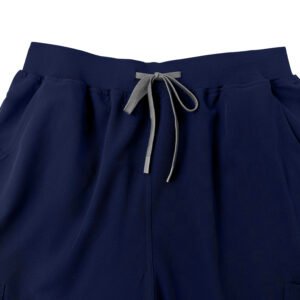 Women's Navy Blue Flare Pants - Image 7