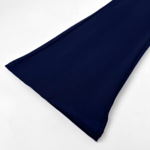 Women's Navy Blue Flare Pants - Image 2