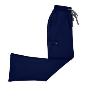 Women's Navy Blue Flare Pants - Image 8