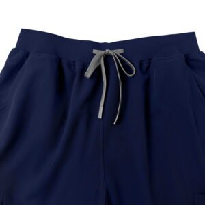 Women's Navy Blue Straight Pants - Image 6