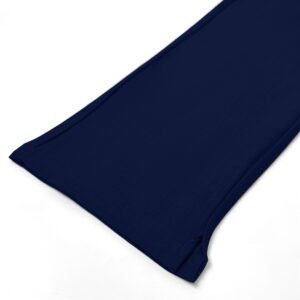 Women's Navy Blue Straight Pants - Image 5