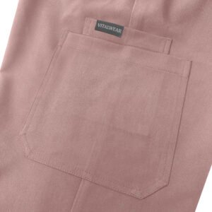 Women's Pink Flare Pants - Image 6